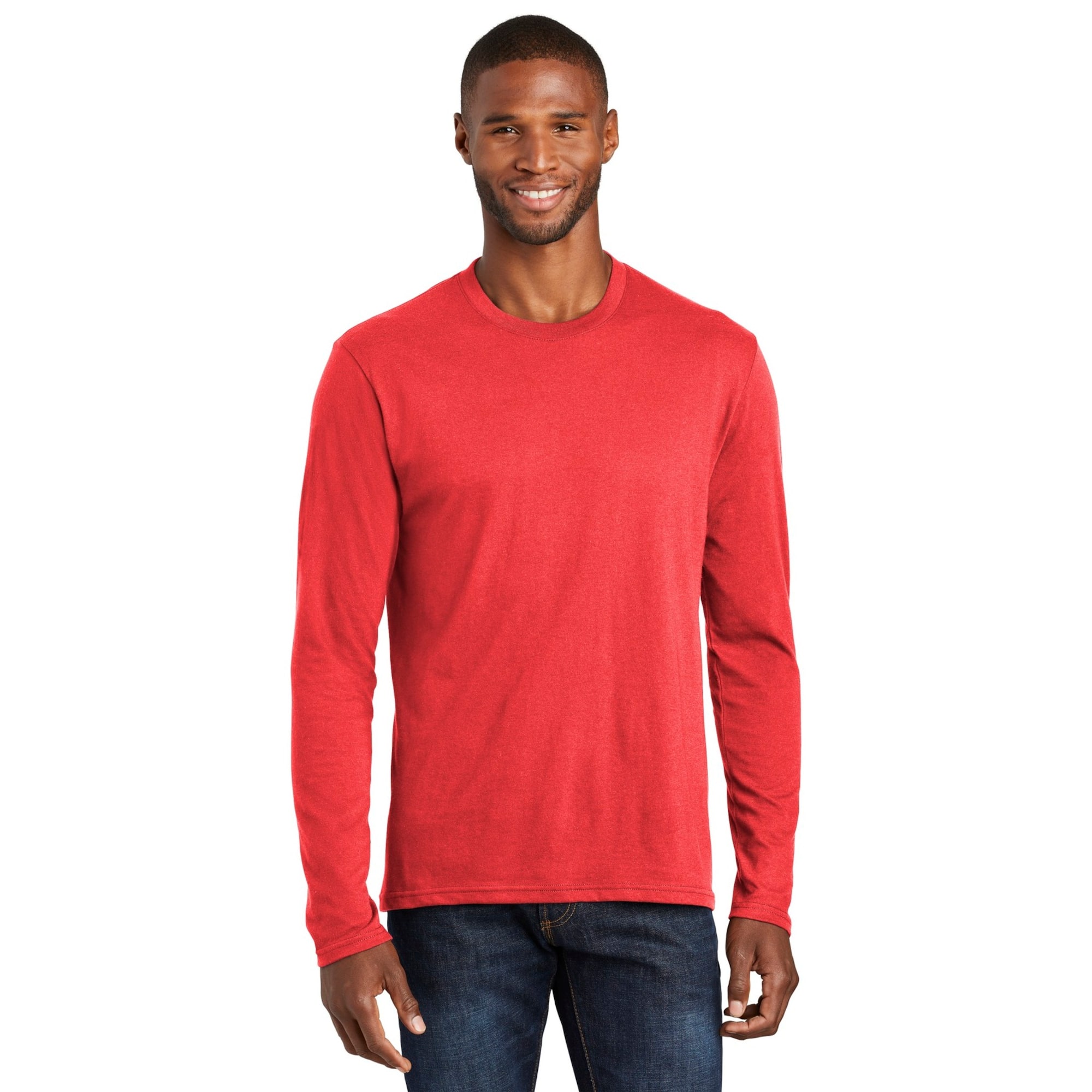 Port & Company® Fan Favorite™ Long Sleeve Blend T-Shirt